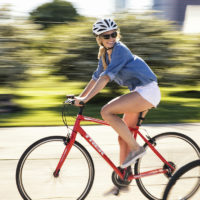 クロスバイクの乗車姿勢